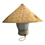 Chapéu Chinês De Sol Bambu Formato