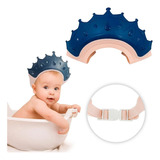 Chapéu Coroa Para Banho Bebê Viseira
