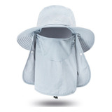 Chapéu De Pesca Chapéu De Proteção Solar Com Máscara