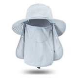 Chapéu De Pesca Chapéu De Proteção Solar Com Máscara