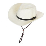 Chapéu De Sol De Palha Cubana Proteção Uv Floppy Panama