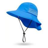 Chapéu De Sol Para Meninos E Meninas, Proteção Upf 50+, Boné