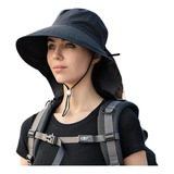 Chapéu Feminino Proteção Uv+ Viseira Sol Boné De Verão