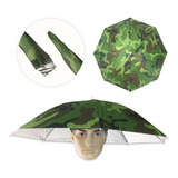 Chapéu Guarda-chuva Protetor Sol Para Pescador