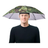 Chapéu Guarda-chuva Protetor Sol Para Pescador Pescaria