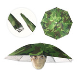 Chapéu Guarda-chuva Protetor Sol Para Pescador Pescaria