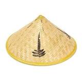 Chapéu Japonês Chinês Vietnamita De Bambú
