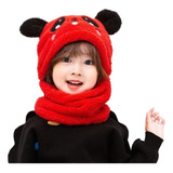 Chapéu Touca Balaclava Cachecol Infantil Com O Personagem