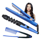 Chapinha Profissional Nano Titanium Modelador De Cachos Kit
