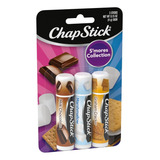 Chapstick - 3 Sticks ( Achocolatado, Marshmallow E Cracker)