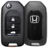 Chave Canivete Alarme Pósitron Honda Fit 2004 05 06 07 08 09