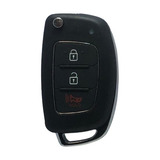 Chave Canivete Capa Carcaça Hyundai Hb20 Hb20s + Bateria 3v