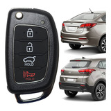 Chave Canivete Carcaça Para Hyundai Hb20s Sedan Creta