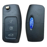 Chave Canivete Completa Ford New Fiesta 2013 2014 2015 2016