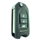 Chave Canivete Completa Para Honda Fit 2009 A 2014