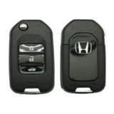 Chave Canivete Honda Hr-v Civic Fit City 2014 A 2019 3botões