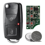 Chave Canivete Vw Positron + Lamina Virgem Gol G3 G4 2 Botão