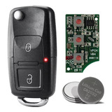 Chave Canivete Vw Positron + Lamina Virgem Gol G3 G4 2 Botão