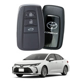 Chave Completa Toyota Corolla Novo Cross 3 Botões + Garantia
