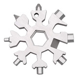 Chave De Fenda Multiferramenta Snowflake 18 Em 1, Aço Inoxid