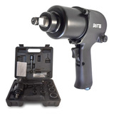 Chave De Impacto Pneumatica 1/2 Kit Com Soquetes