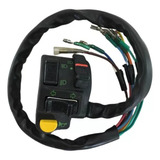 Chave De Luz 10 Fios Honda Cg 125 1983-89 Faról Pisca Buzina