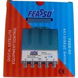 Chave Diseqc 4x1 Fsds-02 Digital Satélite