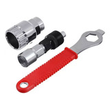 Chave Extrator Pedivela Com Cabo Sacador + Movimento Central