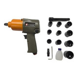 Chave Impacto Pneumática 1/2 Parafusadeira Industrial 17pç