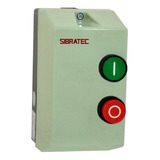 Chave Partida Direta 220v 1cv Mono Ou 3cv Trifásico Cor Cinza
