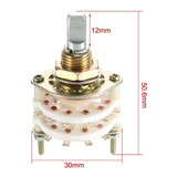 Chave Seletora De Onda 2 Polos 7 Posiçoes 2p7( 30mm)