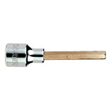 Chave Soquete 8 Mm Hexagonal Longa C/ Encaixe 1/2 Pol. Sata