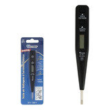 Chave Teste Digital Voltagem E Corrente Eletricista 12-220v