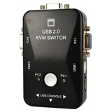 Chaveador Kvm Switch 2 Portas Usb E Vga - 1x2