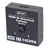 Chaveador Switch Hub Hdmi 4k 3d Bidirecional Hub 2x1 E 1x2 