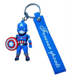 Chaveiro Bolsa Mochila Capitão América 3d - Lindo- Promoção
