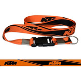 Chaveiro Cordão Com Fecho Moto Ktm Ch04