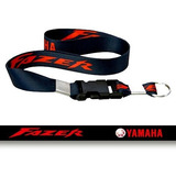 Chaveiro Cordão Com Fecho Moto Yamaha Fazer Ch06