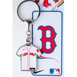 Chaveiro Em Metal Mlb Boston Red Sox