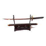 Chaveiro Espada Mini Katana Samurai Enfeite E Suporte Jp352
