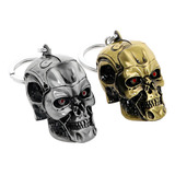 Chaveiro Exterminador T800 Raro Metal Dourado. Novo Lacrado.
