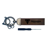 Chaveiro Feito Para Triumph Trident 660 Scrambler 1200 Xe Y