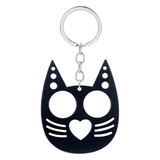 Chaveiro Gatinho Auto Defesa Soco Ingles Feminino Resistent