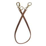 Chaveiro Izzy Amiel Tira De Couro Vintage Retro.