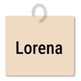 Chaveiro Lorena Recordação Mochila Bolsa Mala Tag