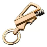 Chaveiro Multifuncional Com Fósforos De Metal De Sílex