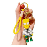 Chaveiro Pingente Os Simpsons Bart Homer