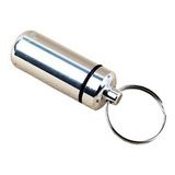 Chaveiro Porta Remédios Pillbox Em Alumínio - Edc