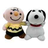 Chaveiro Snoopy E Charlie Brown Pelúcia Peanuts Cachorro Pet