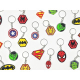 Chaveiros Marvel 10un Variados Lembranças Festa Aniversário